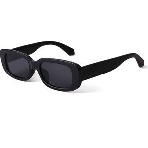 Black Vintage Retro Glasses